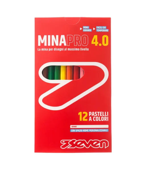 SEVEN – PASTELLI da 12 MINA 4MM MINAPRO