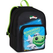 ZAINO SCUOLA BOMBARDIRO CROCODILLO SKIFIDOL ITALIAN BRAINROT