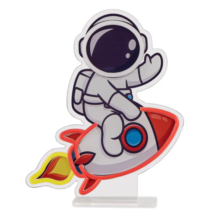 LAMPADA NEON ASTRONAUTA E RAZZO CARTOMANIA FEEL AT HOME