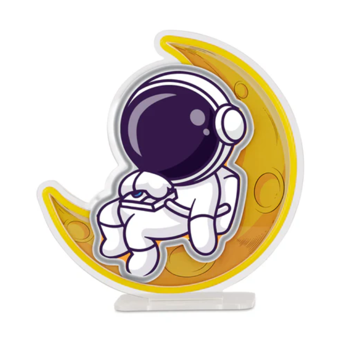 LAMPADA NEON ASTRONAUTA E LUNA CARTOMANIA FEEL AT HOME