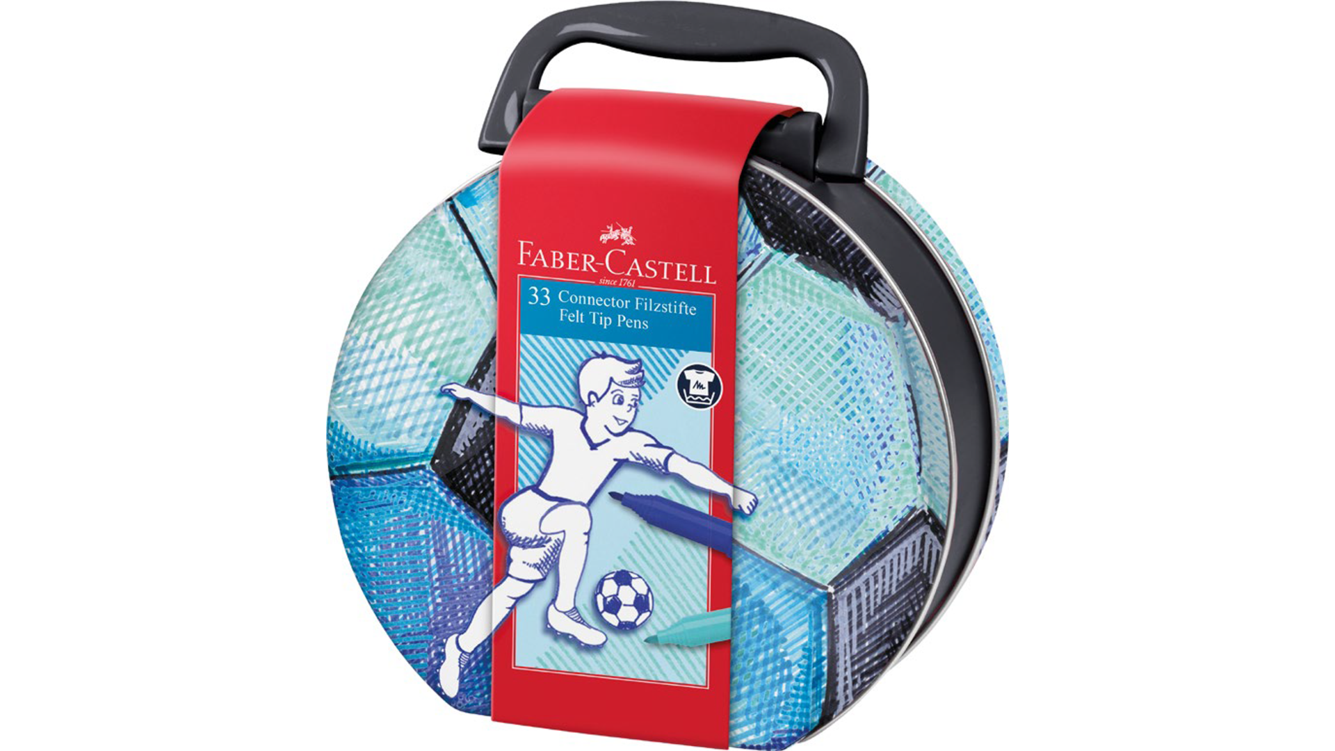FABER-CASTELL Connector Penne Fibra scatola di calcio