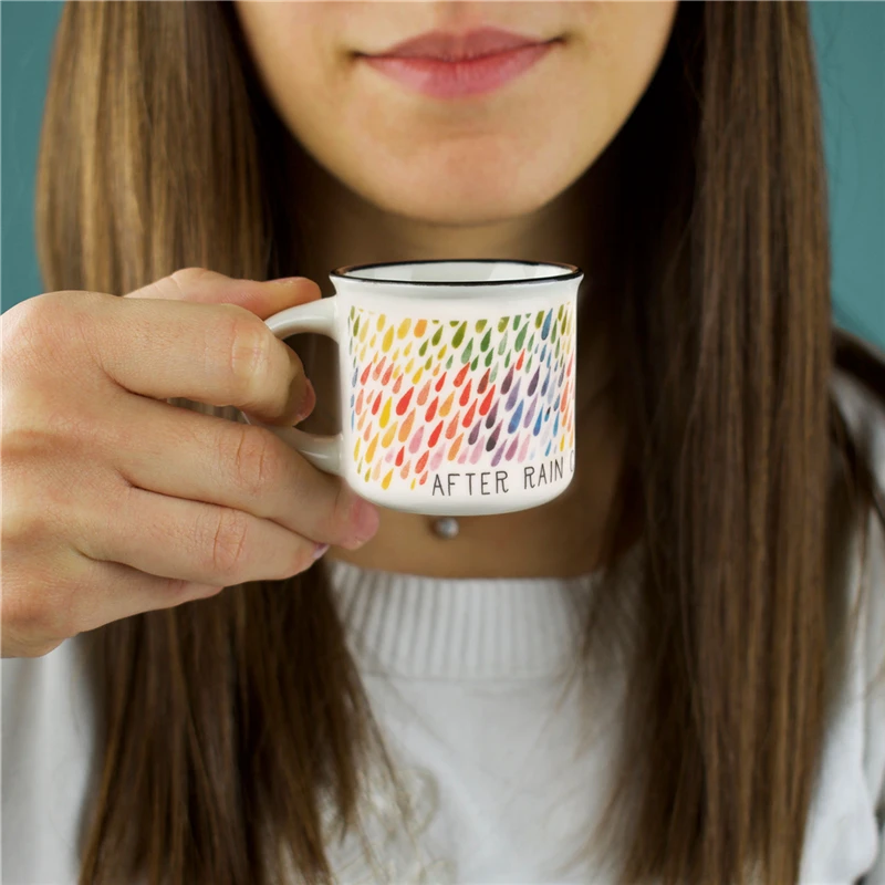 2 TAZZINE DA CAFFE AFTER RAINBOW LEGAMI