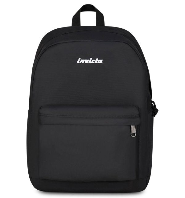Previous Next INVICTA Zaino Scuola Carlson Plain Black Scuola 2026/27