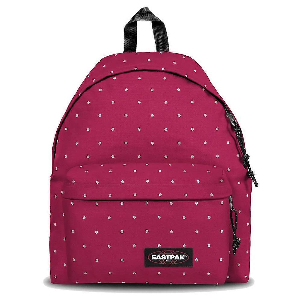 ZAINO PADDED PAK R DOTS WINE SILVER EASTPACK