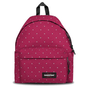ZAINO PADDED PAK R DOTS WINE SILVER EASTPACK