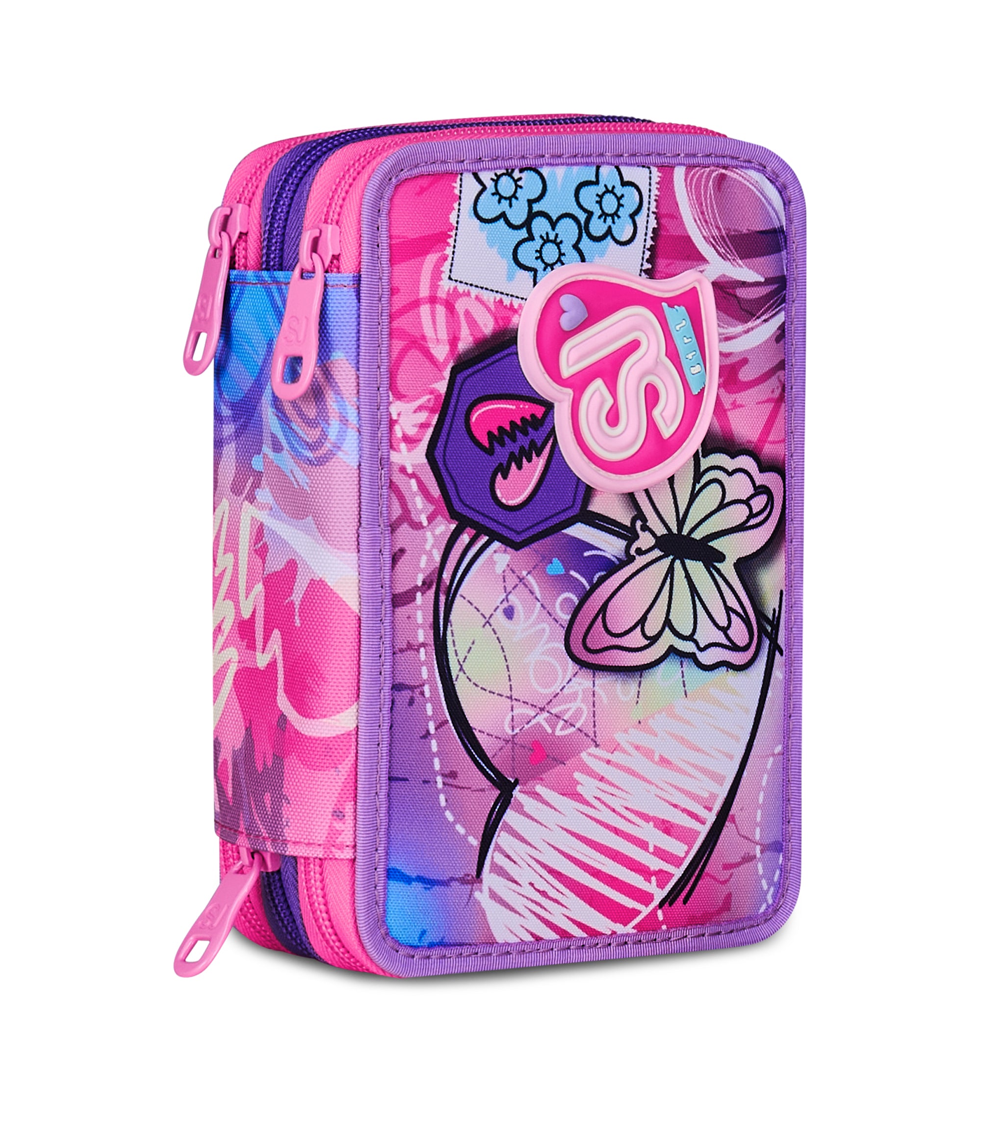 ASTUCCIO 3 ZIP - TINYPATCH GIRL