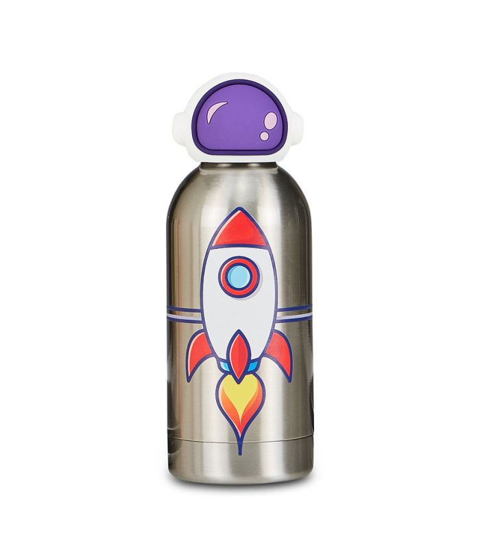 BOTTLE CON TAPPO SAGOMATO 350ML SPAZIO CARTOMANIA CHILL & RE