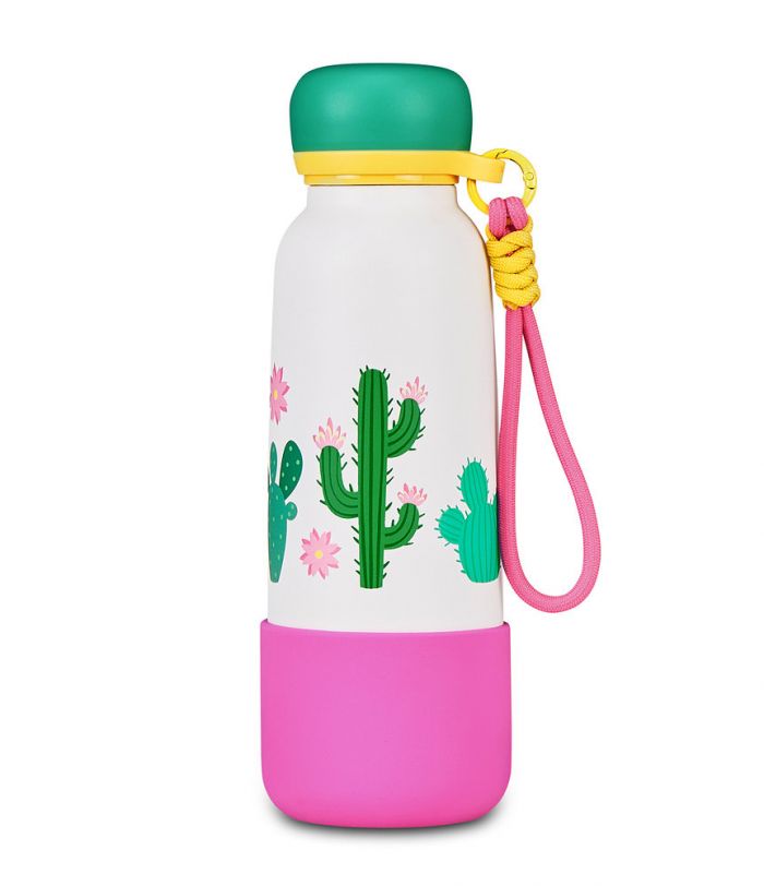 BOTTLE CON LACCETTO CACTUS CARTOMANIA CHILL & REFILL