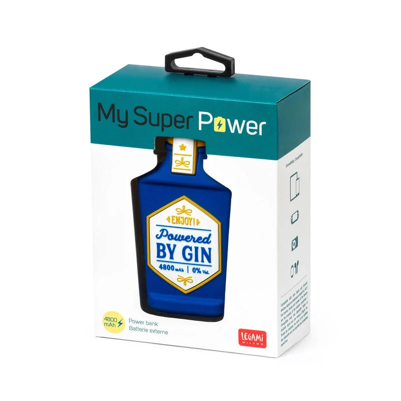 POWER BANK SUPER GIN LEGAMI