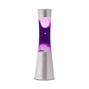 Lampada Lava Liquido Viola Lampada per Illuminazione D'atmosfera Lava Lamp in Vetro Design Moderno