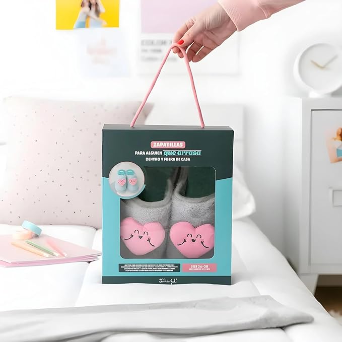 Mr. Wonderful Pantofole Taglia 39-41 - Cuore