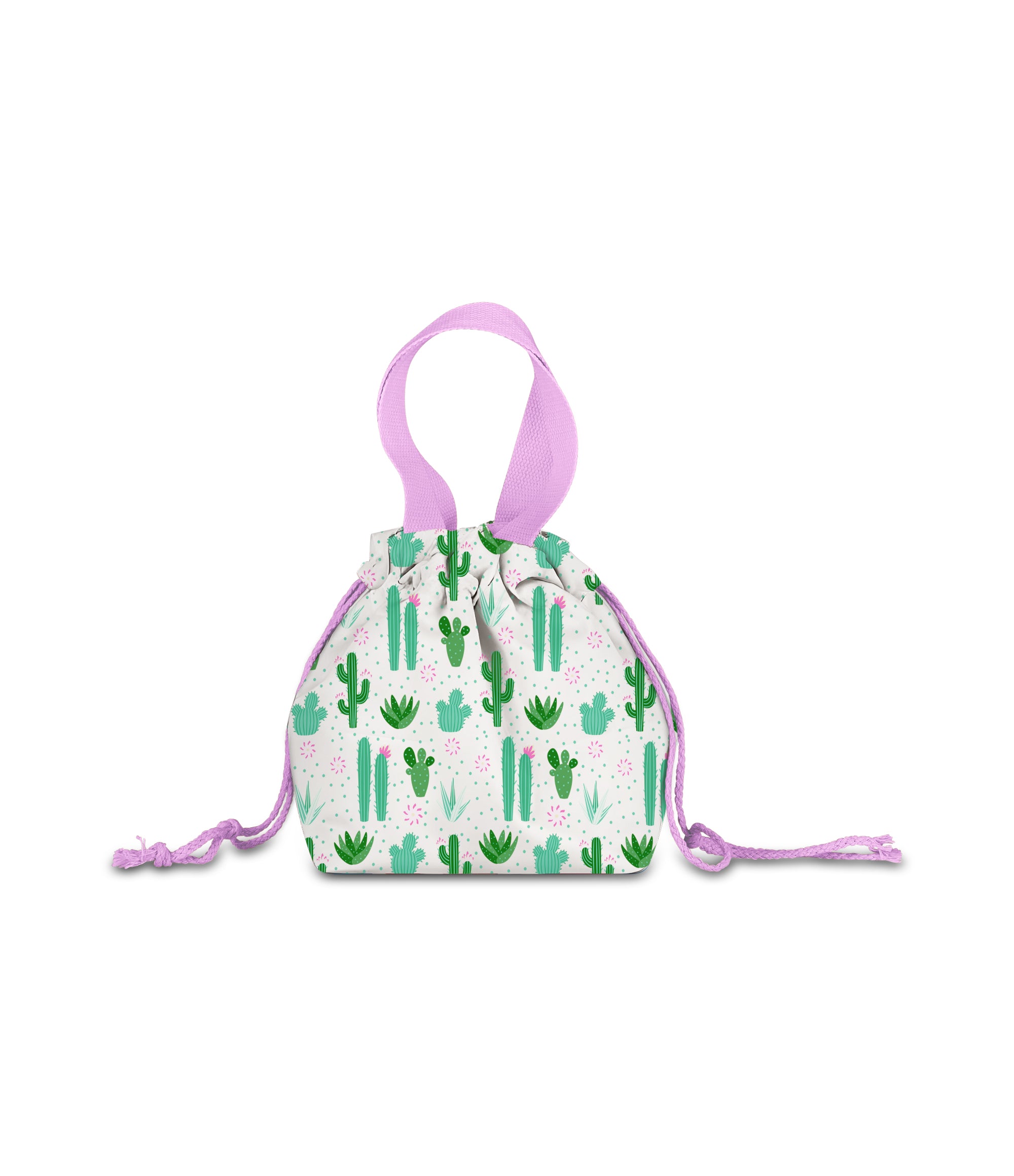 MINI BORSA FRIGO CON COULISSE CACTUS CARTOMANIA CHILL & REFI