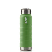 Borraccia Termica In Acciaio Inox Verde Intempo Borraccia Termica Ready 650ml A Tenuta Stagna Con Finitura Soft Touch Fondo In Metallo