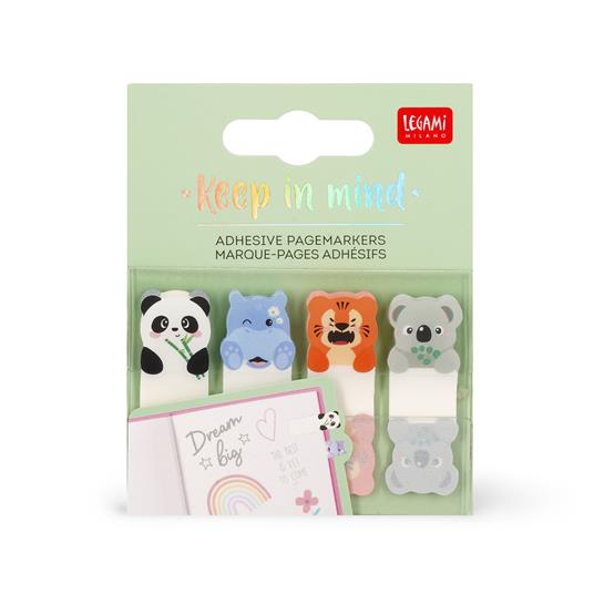 Segnapagina Adesivi - Keep In Mind Cute Animals | Legami