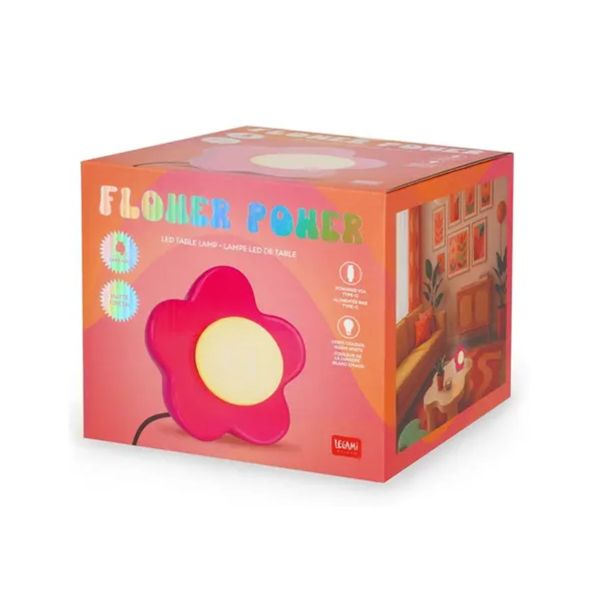 LAMPADA LED IN CERAMICA ROSA LEGAMI