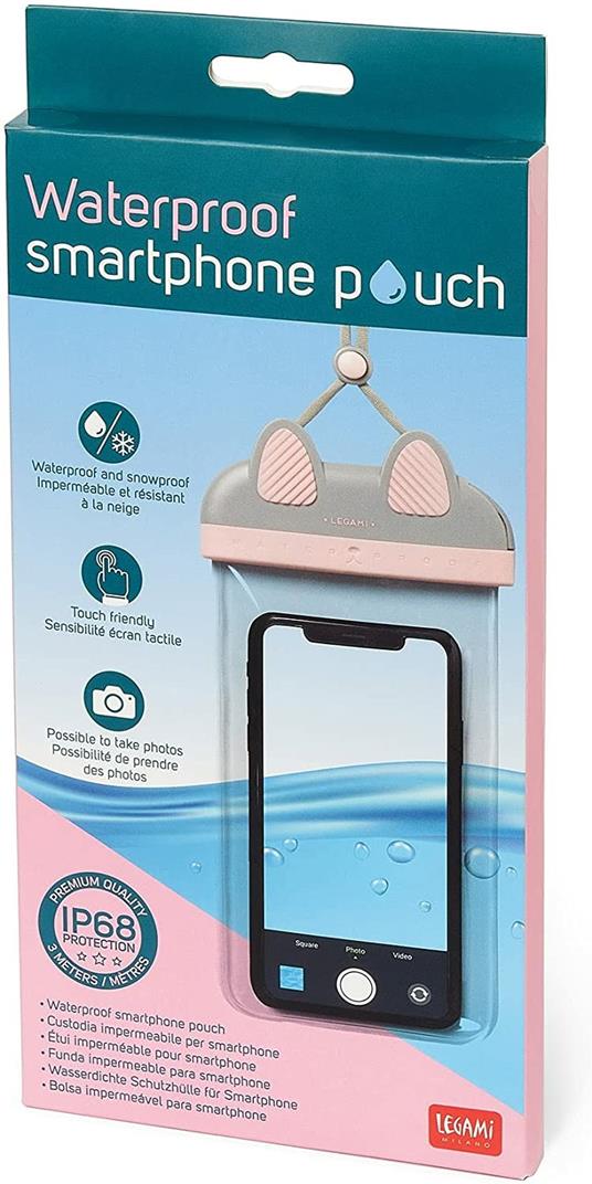 CUSTODIA IMPERM. PER SMARTPH. - WATERPROOF SMARTPHONE POUCH - KITTY LEGAMI