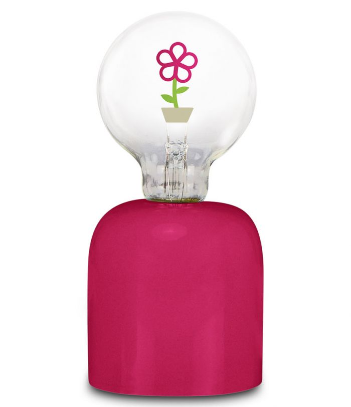 LAMPADA BULBO FIORI CARTOMANIA FEEL AT HOME