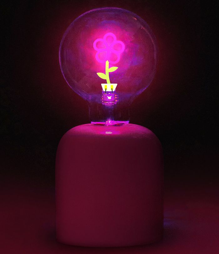 LAMPADA BULBO FIORI CARTOMANIA FEEL AT HOME