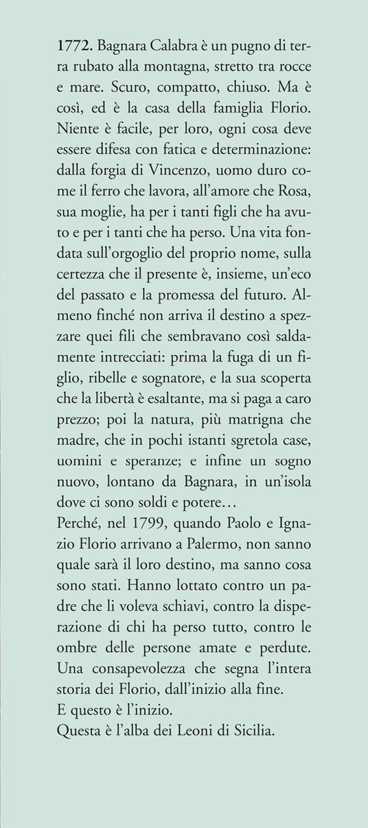 L'alba dei leoni. La saga dei Florio