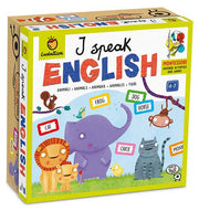 Ludattica I Speak English Gioco Didattico Montessori Inglese per Bambini per Lo Sviluppo Della Prima Infanzia Giocattolo per L’apprendimento Con Numeri Alfabeto E Disegni in Inglese