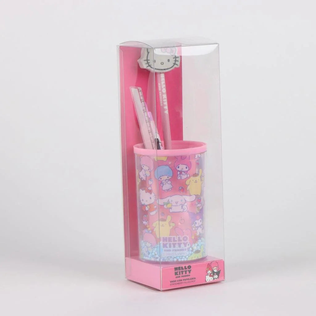 PORTAPENNE CON ACCESSORI_HELLO KITTY