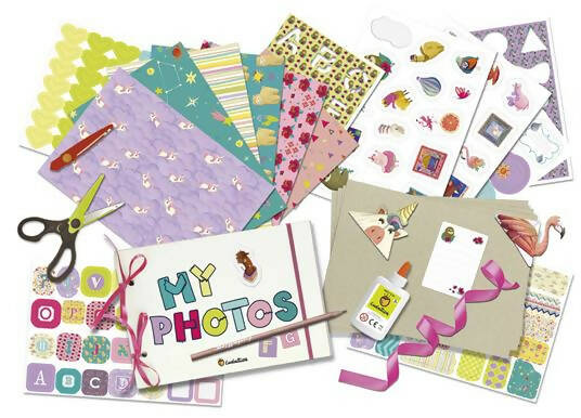 Ludattica Wonderful Scrapbook Gioco Per Bambini Crea Il Tuo Album Dei Ricordi Idea Regalo Bambini Gioco Lavoratorio +7 Anni