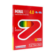 Pastelli Seven MINAPRO 4.0 18 Colori
