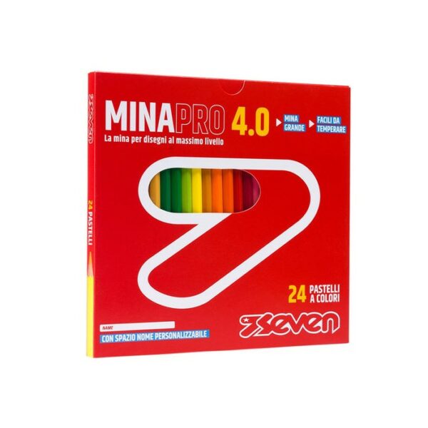 Pastelli Seven MINAPRO 4.0 24 Colori