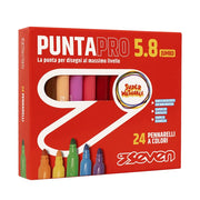 PENNARELLI SEVEN PUNTAPRO 5.8 - 24 PZ.
