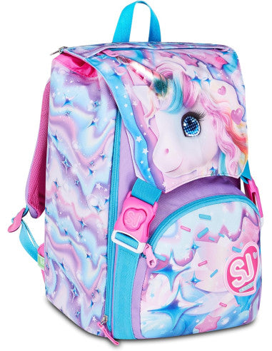 ZAINO SDOPP. BIG SJ GLOW LED UNICORN GIRL