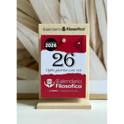 CALENDARIO CON SUPPORTO LEGNO 10X14CM
