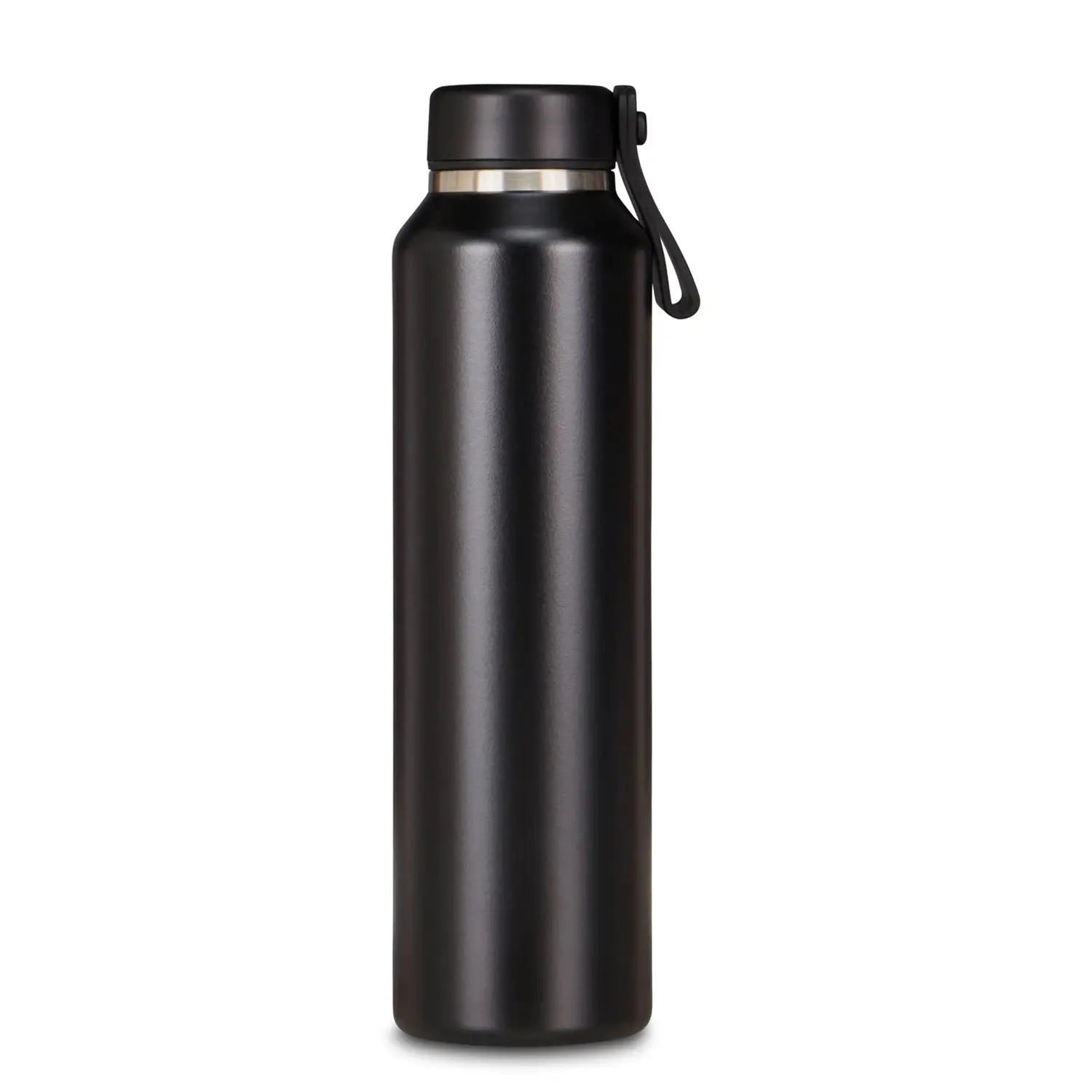 BOTTLE NERA SLIM PLAIN INVICTA BORRACCE