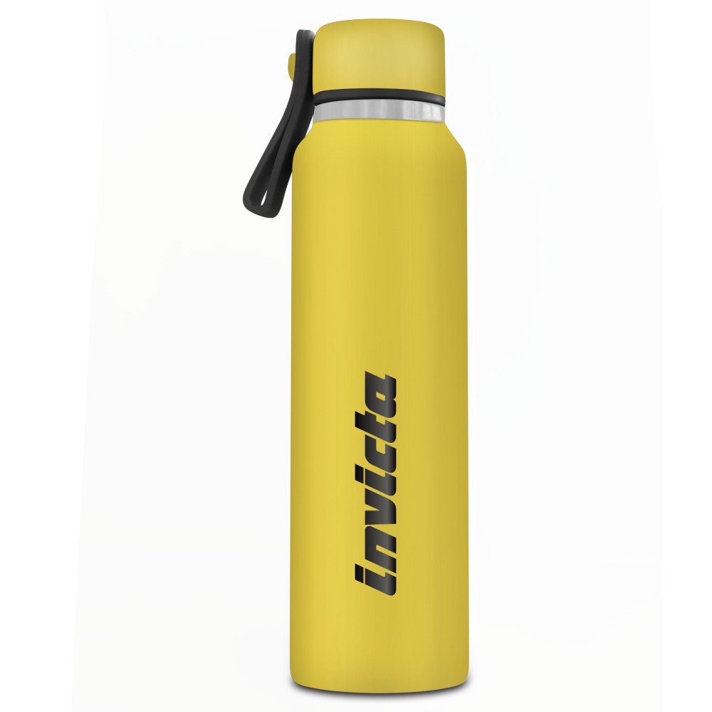 BOTTLE SLIM PLAIN GIALLA INVICTA BORRACCE