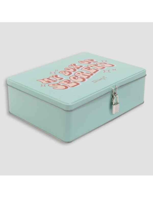 Cassaforte In latta/ Portaoggetti My Box Of Secrets