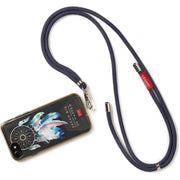 CORDINO PORTA CELLULARE -ALWAYS TOGETHER - NAVY BLUE