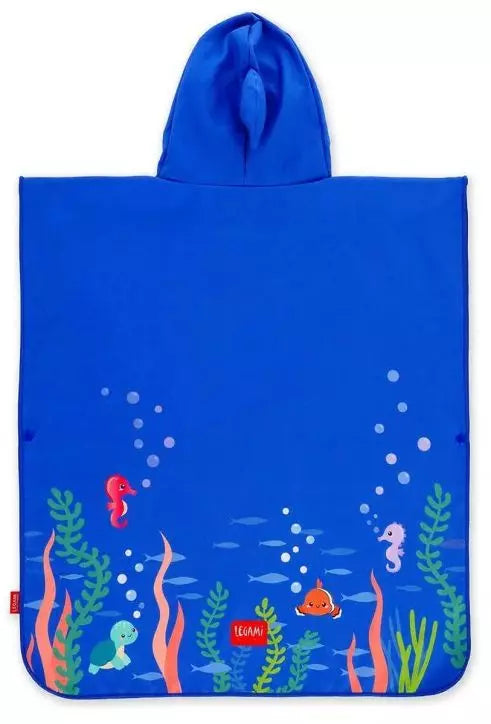 Poncho Asciugamano Per Bambini Kids Poncho Shark