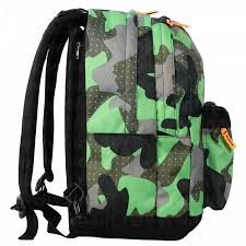 Seven Zaino Scuola The Double Pro Xxl Military Green 2016-2017 Zaino Verde Militare Scuola 201001684_630