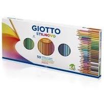PASTELLI GIOTTO STILNOVO ( MINA Ø 3,3 mm. ) SCATOLA 50 COLORI FILA