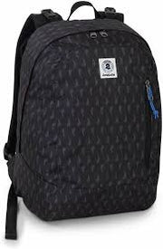 Zaino Invicta Reversibile Backpack Nero Zaino Scuola Viaggio Multi Uso Grande 26 Lt