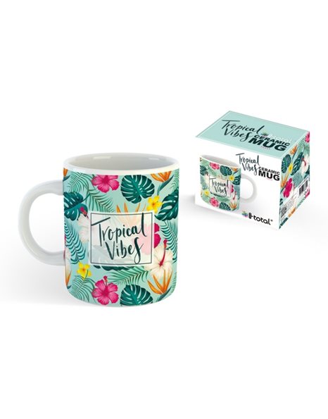 CERAMIC MUG i-TOTAL XL1824 TROPICAL 295ml