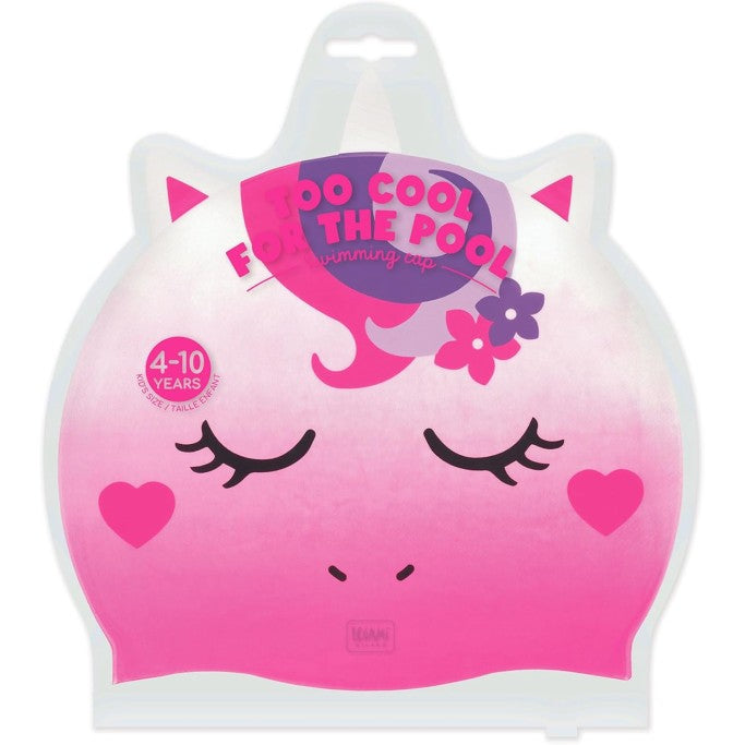 LEGAMI Cuffia da Nuoto Too Cool For The Pool Unicorn
