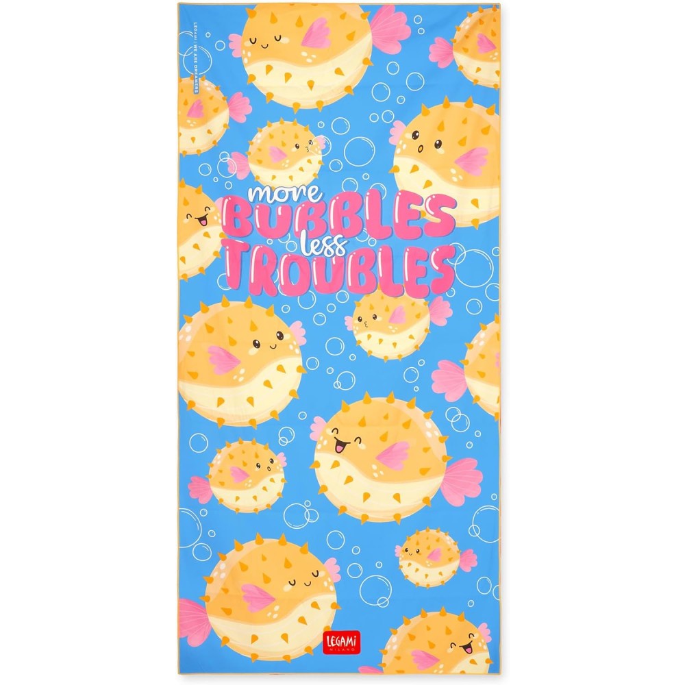 TELO MARE PUFFERFISH 85X180 LEGAMI