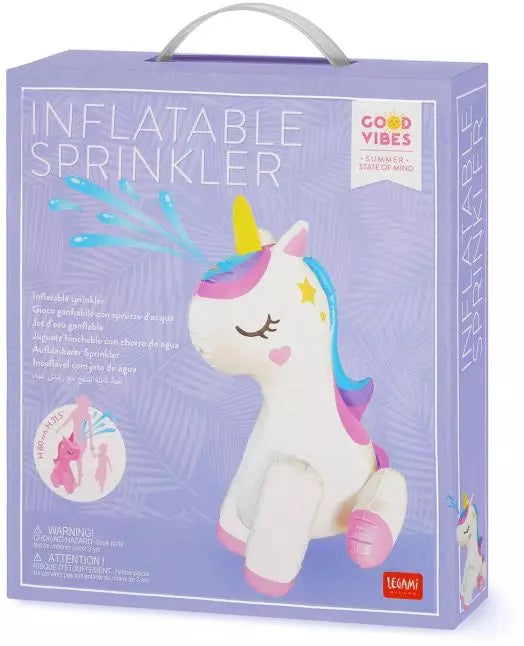 Legami Gioco Gonfiabile Spruzzo Acqua Unicorno