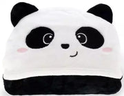 COPERTA CON CAPPUCCIO PANDA LEGAMI