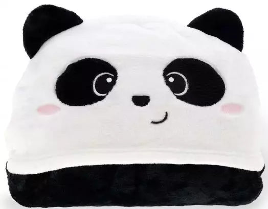 COPERTA CON CAPPUCCIO PANDA LEGAMI
