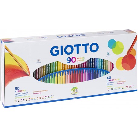 SCATOLA 90 COLORI GIOTTO FILA