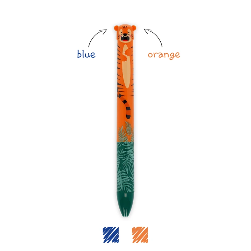 Penna A Due Colori Click & Clack Tiger | Legami