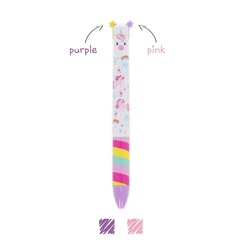 Penna A Due Colori Click & Clack Unicorn | Legami