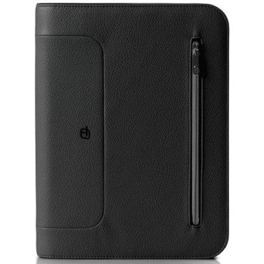 PORTABLOCCO GATE ECOPELLE CON CHIUSURA ZIP 28,5X35,5 NERO INTEMPO