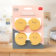 SET 4 CLIP BISCOTTO CHIUDI PACCO LEGAMI
